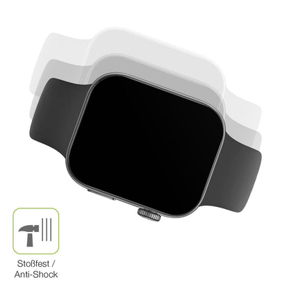 2x Full Cover Schutzfolie matt für Huawei Watch Fi (4)
