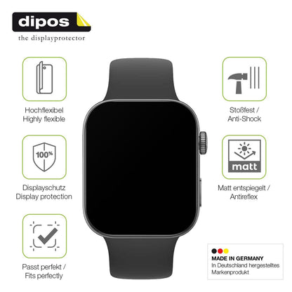 2x Full Cover Schutzfolie matt für Huawei Watch Fi (7)