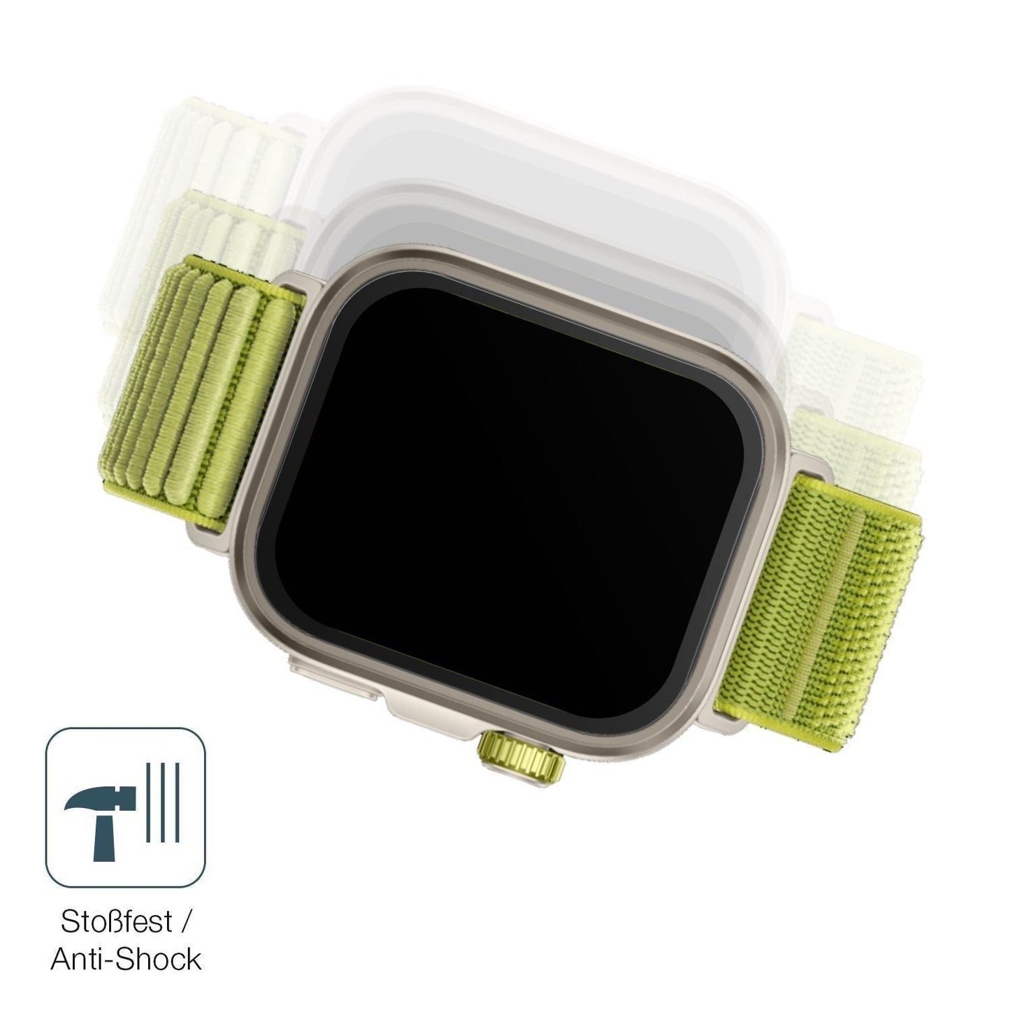 2x 9H Schutzfolie matt für Huawei Watch Fit 4 Pro  (4)
