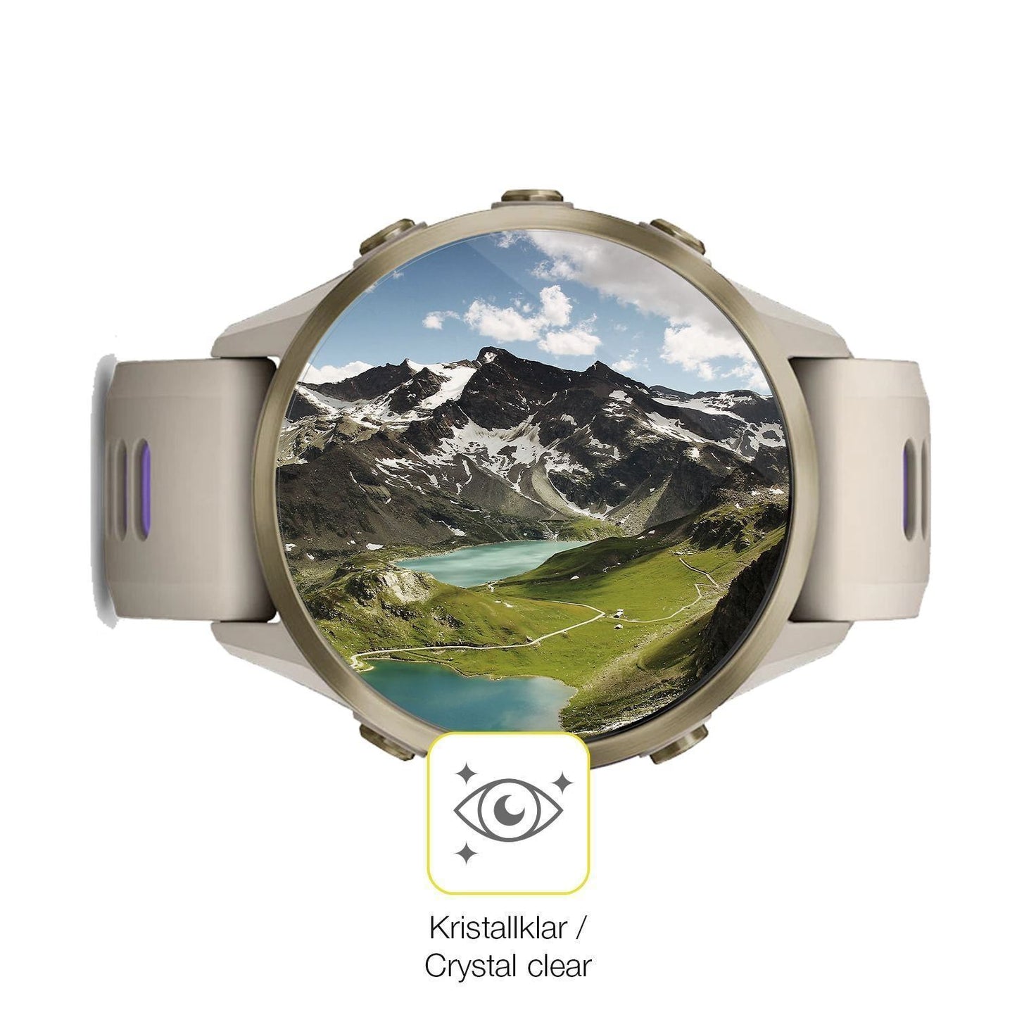 2x 3D Full Cover Schutzfolie für Garmin Forerunner (5)