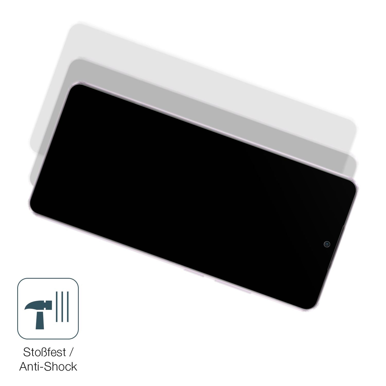 2x 9H Schutzfolie matt für Oppo Reno 14 Pro Panzer (4)