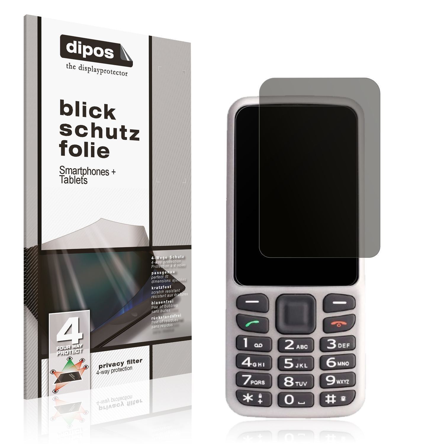 Blickschutzfolie für Blindshell Classic LITE matt  (1)