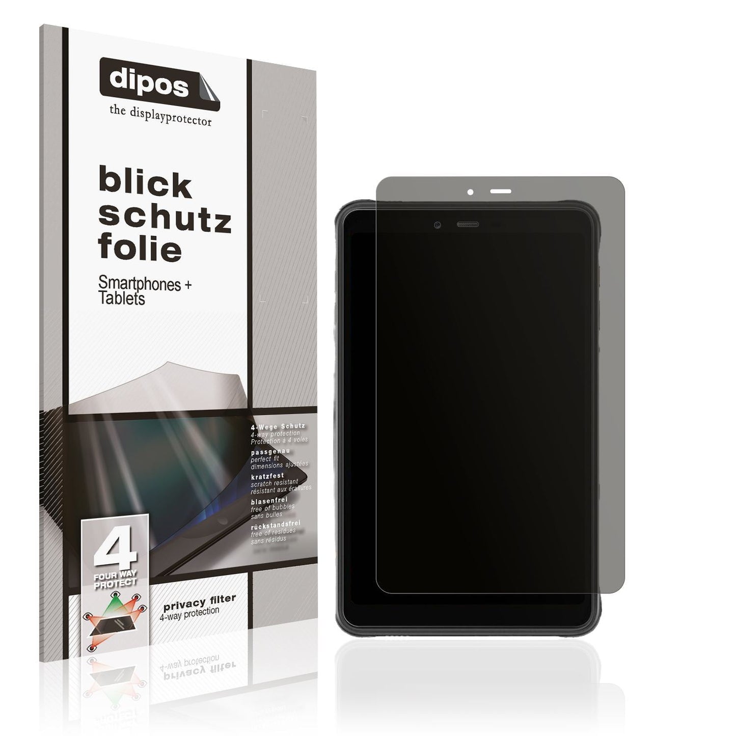 Blickschutzfolie für Ulefone Armor Pad Pro matt Sc (1)