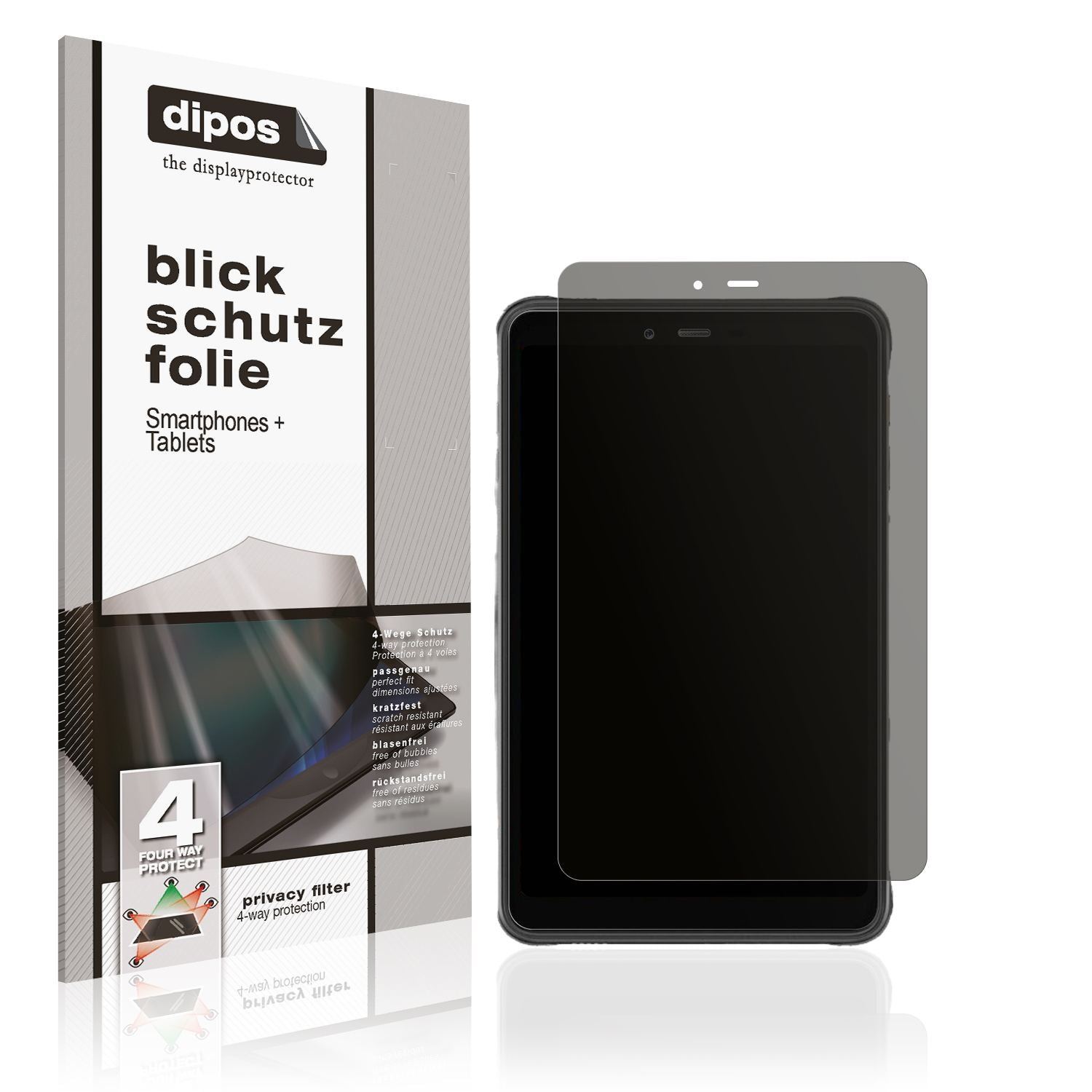 Blickschutzfolie für Ulefone Armor Pad Pro matt Sc (1)