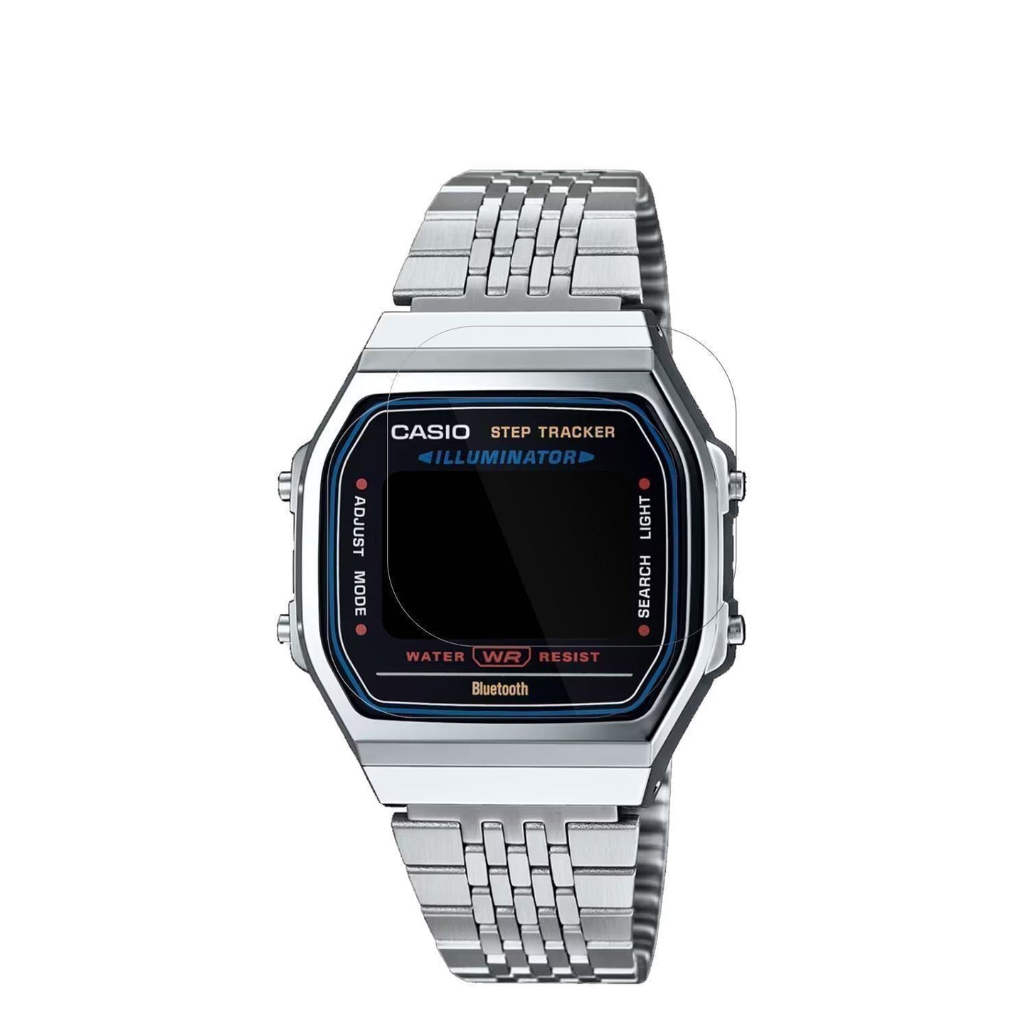 6x Schutzfolie klar für Casio Iconic ABL-100WE-1A  (2)