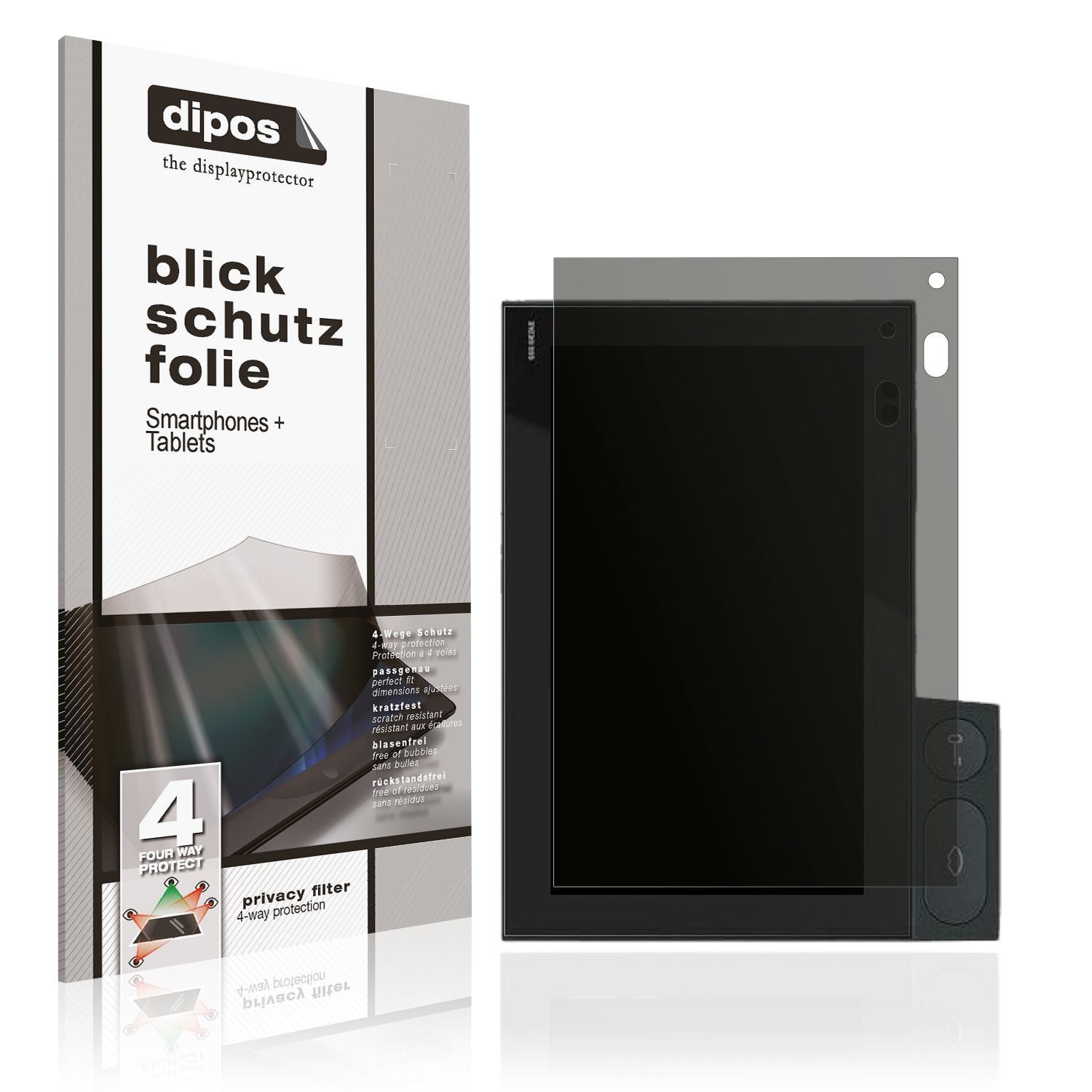 Blickschutzfolie für Siedle Axiom A 150-10 matt Sc (1)