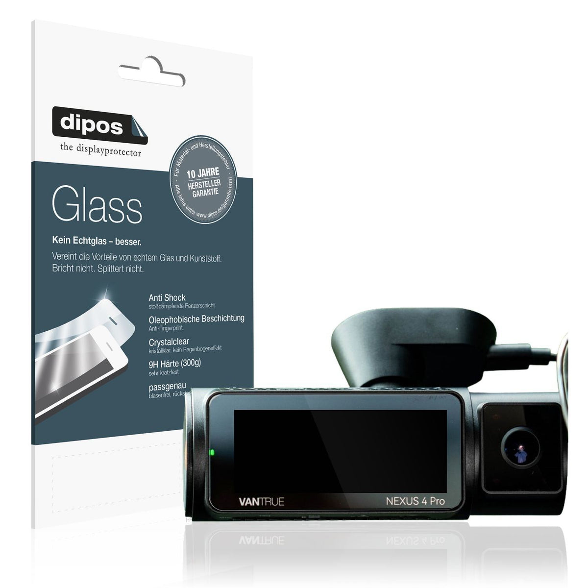 2x 9H Schutzfolie für Vantrue Nexus 4 Pro Panzerfo (1)