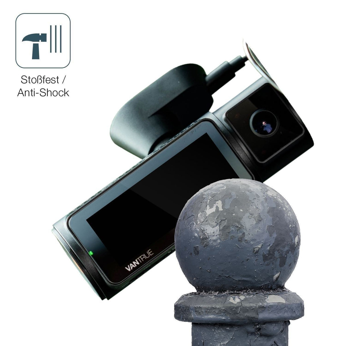 2x 9H Schutzfolie für Vantrue Nexus 4 Pro Panzerfo (2)