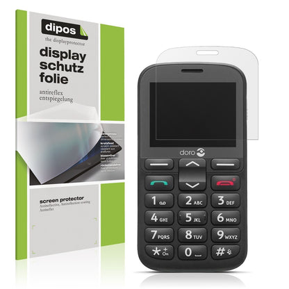 4x Schutzfolie matt für Doro 1380 Display-Schutzfo (1)