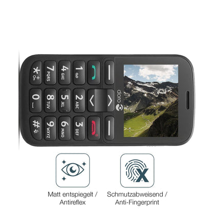 4x Schutzfolie matt für Doro 1380 Display-Schutzfo (4)