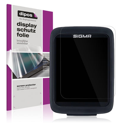 2x Schutzfolie klar für Sigma BC 10.0 WR Display-S (1)