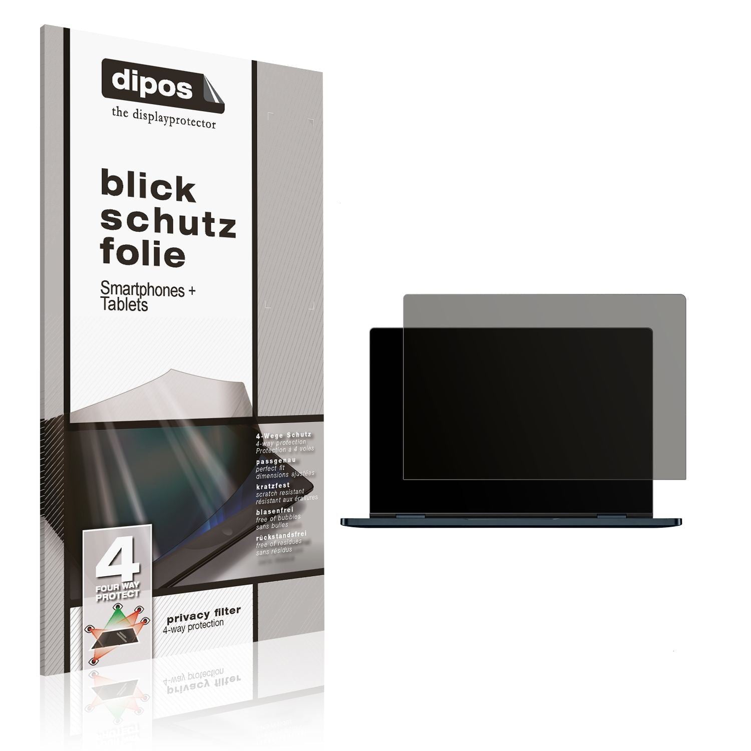 Blickschutzfolie für One Netbook Onemix 4 i7 matt  (1)