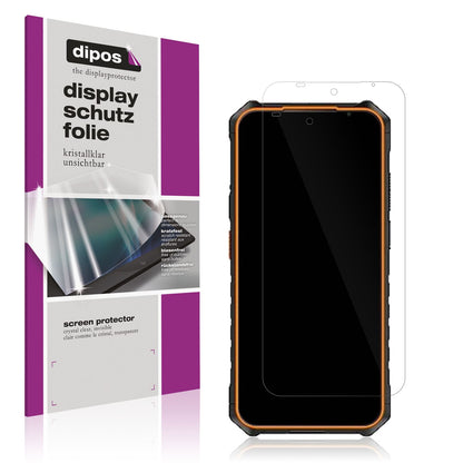 4x Schutzfolie klar für Hammer Iron 6 Display-Schu (1)