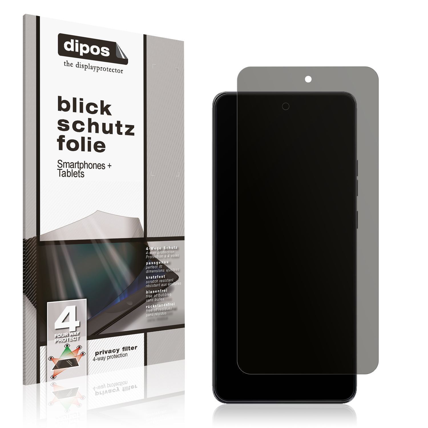 Blickschutzfolie für Motorola Moto G86 Power matt  (1)