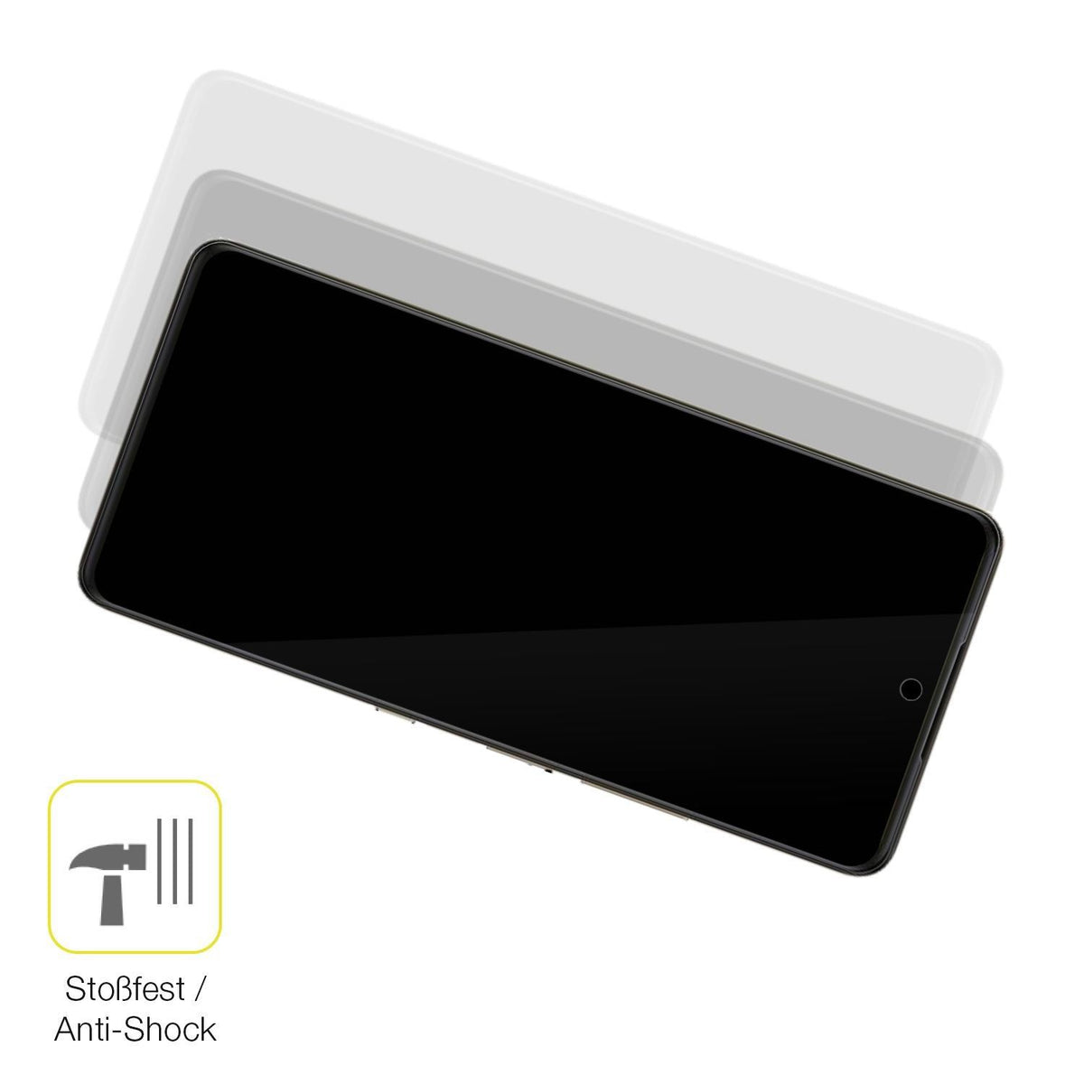 2x 3D Full Cover Schutzfolie für Alcatel V3 Pro 5G (4)