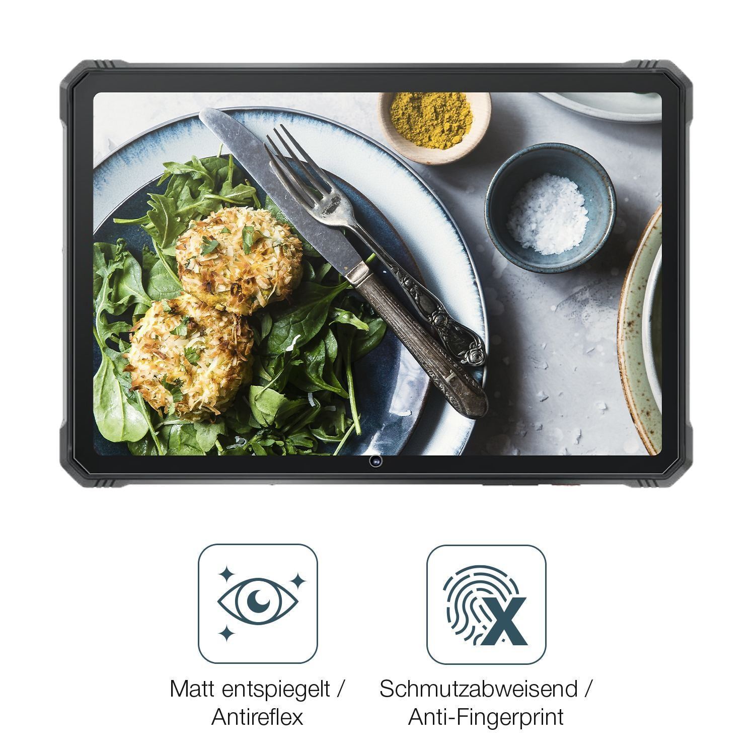2x Schutzfolie matt für Hotwav R9 Plus Display-Sch (4)