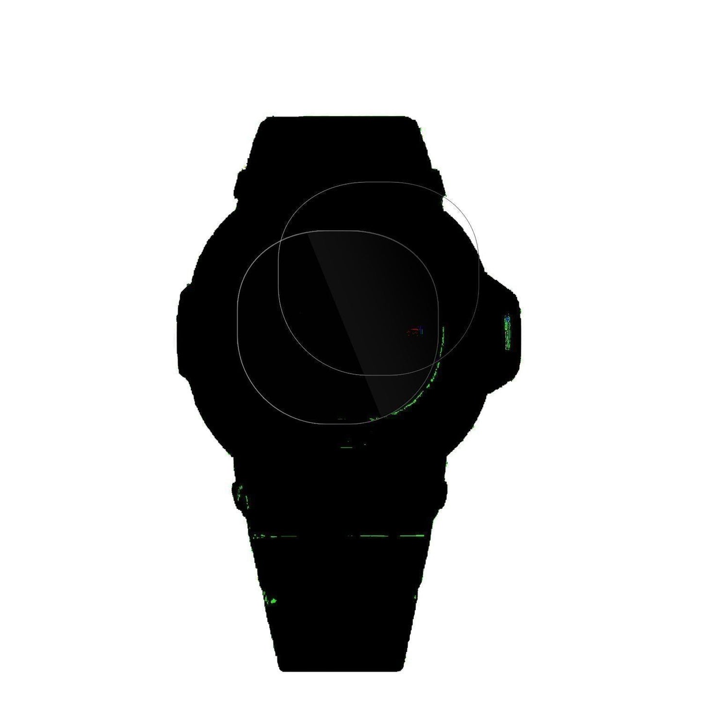 6x Schutzfolie klar für Casio BGA-10 Display-Schut (2)