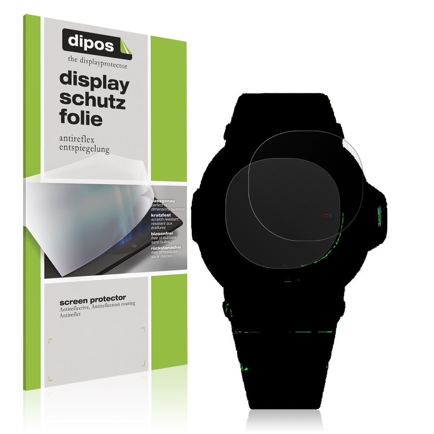 6x Schutzfolie matt für Casio BGA-10 Display-Schut (1)
