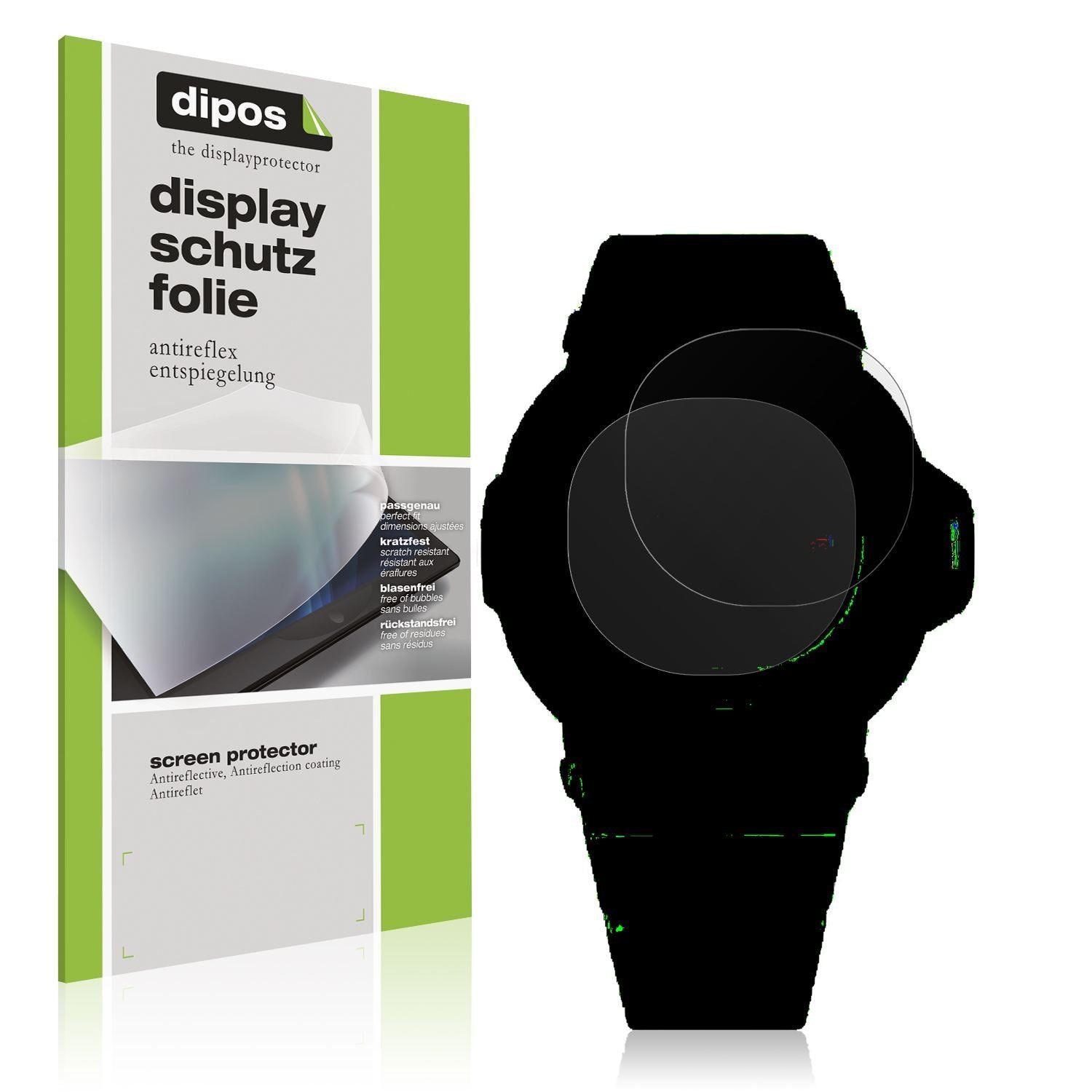 6x Schutzfolie matt für Casio BGA-10 Display-Schut (1)