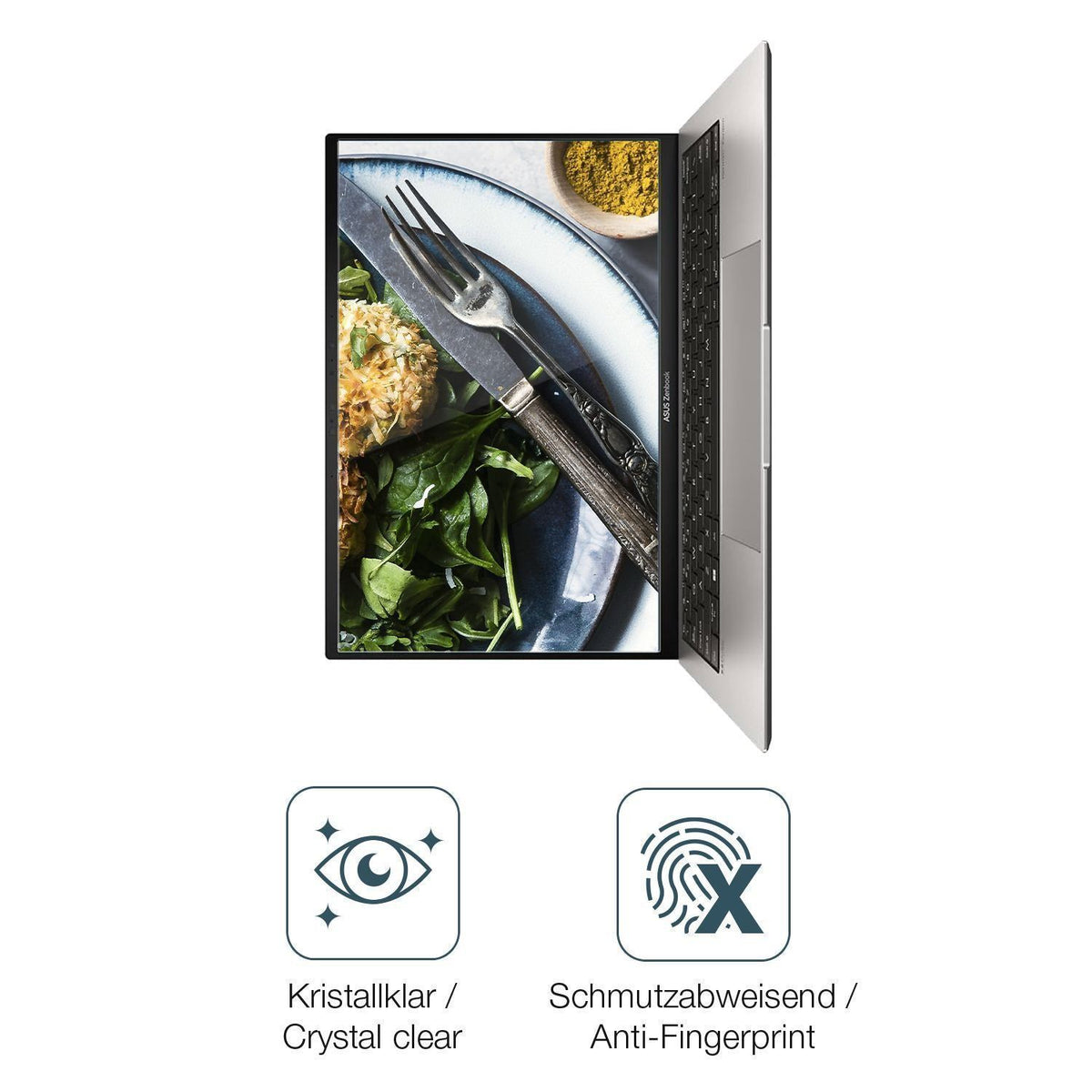 2x 9H Schutzfolie für Asus ZenBook S 13 OLED UM530 (5)