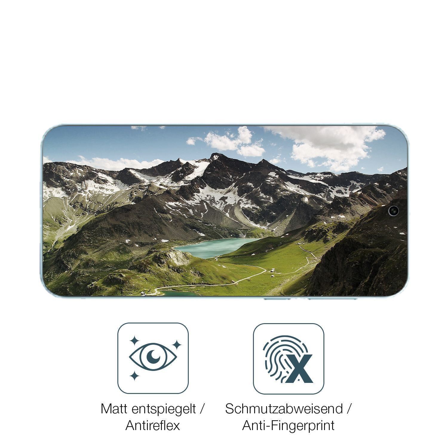 2x 9H Schutzfolie matt für Vivo S30 Pro Mini Panze (5)