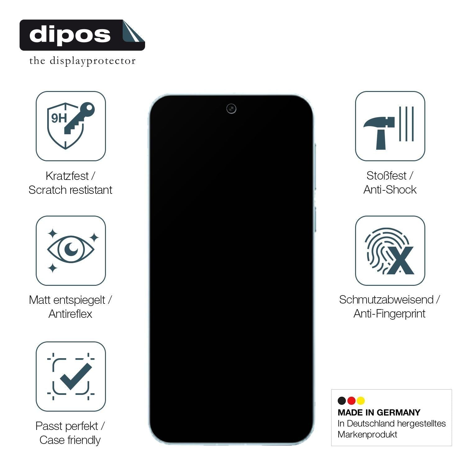 2x 9H Schutzfolie matt für Vivo S30 Pro Mini Panze (7)