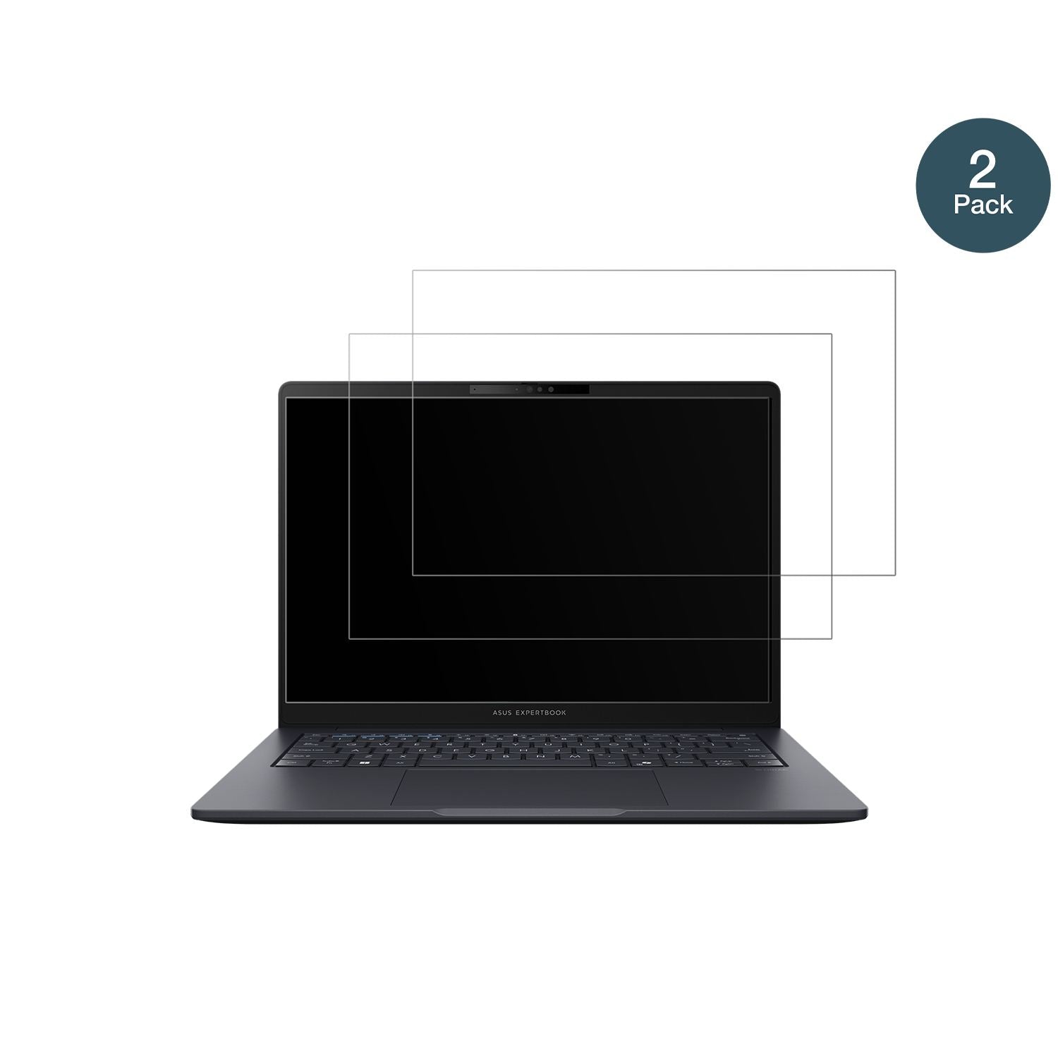 2x 9H Schutzfolie matt für Asus ExpertBook B3 B340 (2)