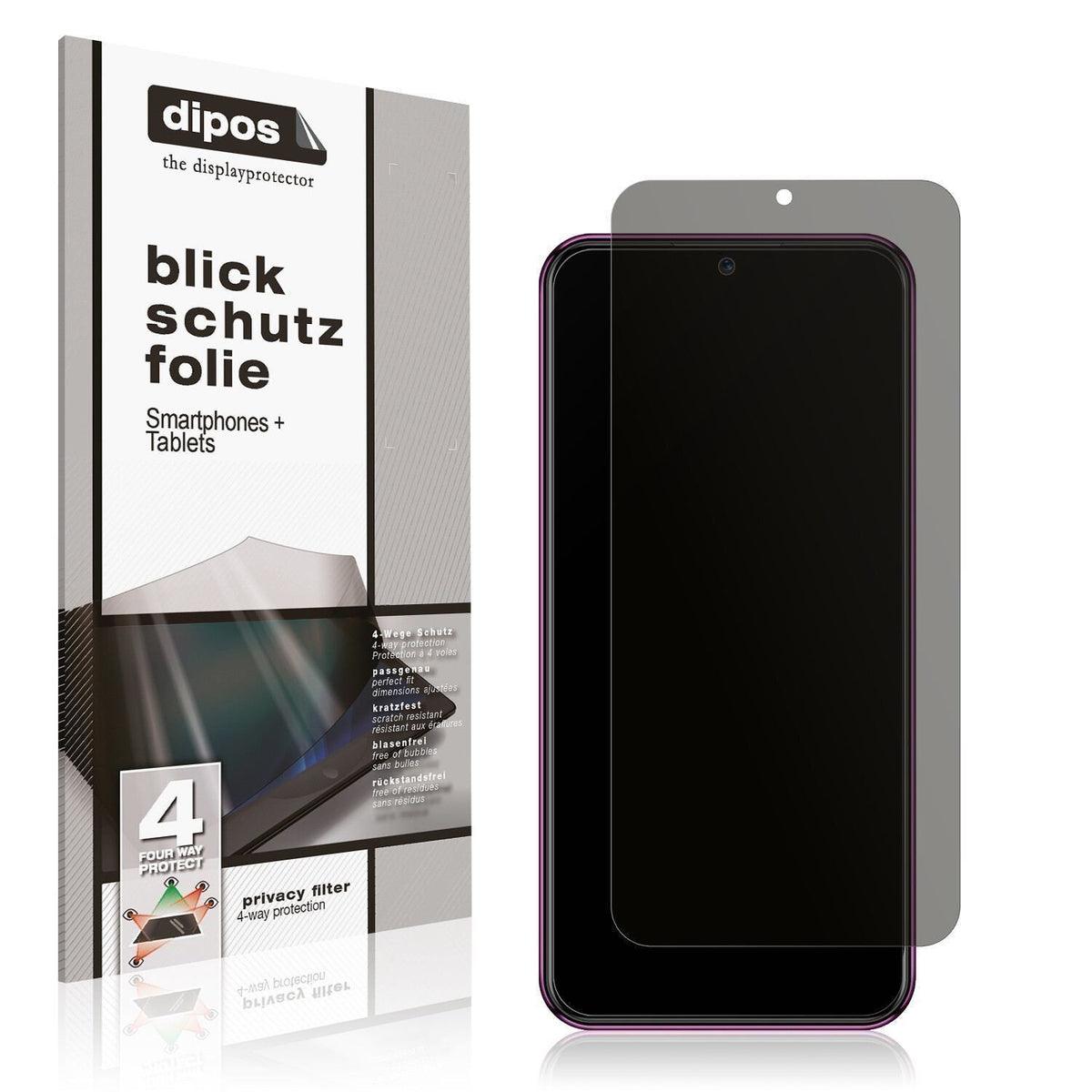 Blickschutzfolie für BQ 6051G matt Schutzfolie Pri (1)