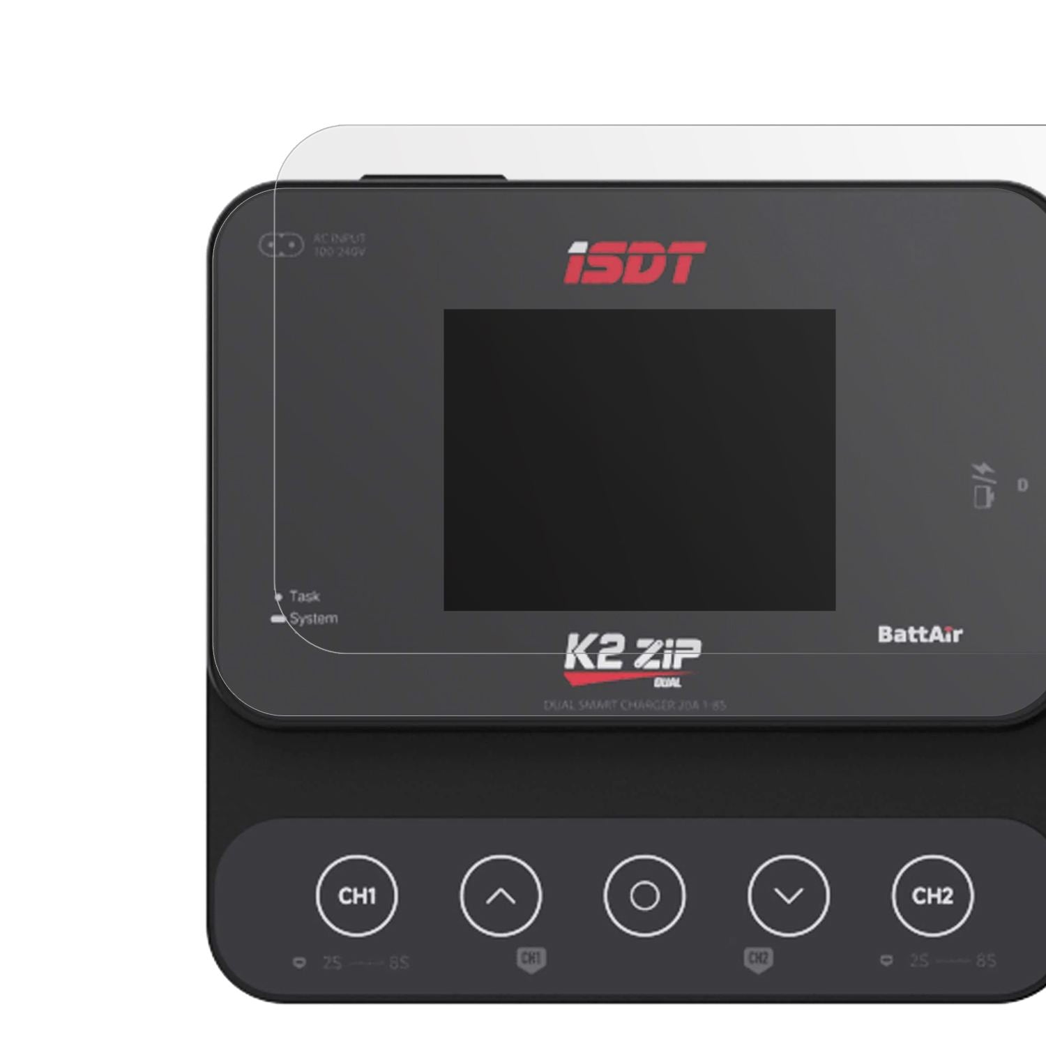 2x Schutzfolie matt für ISDT K27ip Display-Schutzf (2)