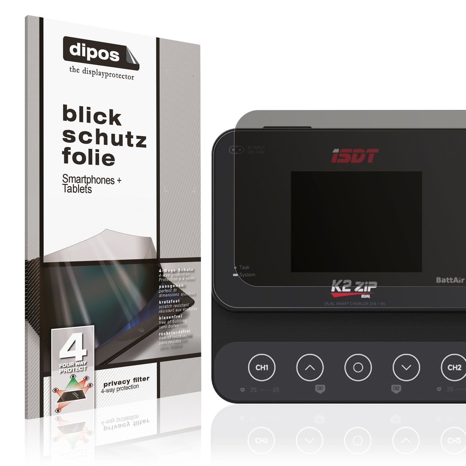 Blickschutzfolie für ISDT K27ip matt Schutzfolie P (1)
