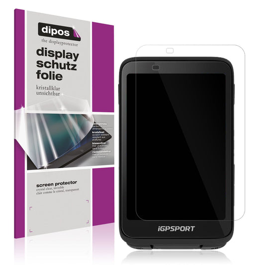 2x Schutzfolie klar für igpsport BiNavi Display-Sc (1)
