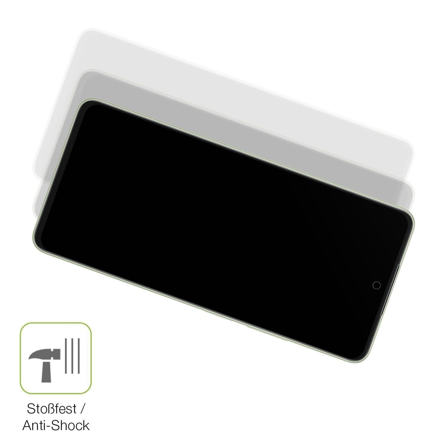 2x Full Cover Schutzfolie matt für Oppo A5 5G (4)