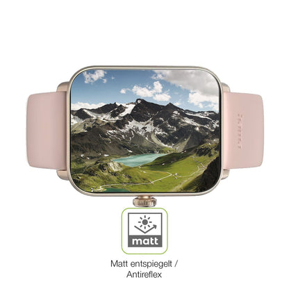 2x Full Cover Schutzfolie matt für Hama Smartwatch (5)