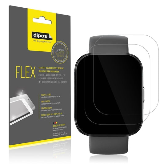2x 3D Full Cover Schutzfolie für Amazfit bip5 38mm (1)