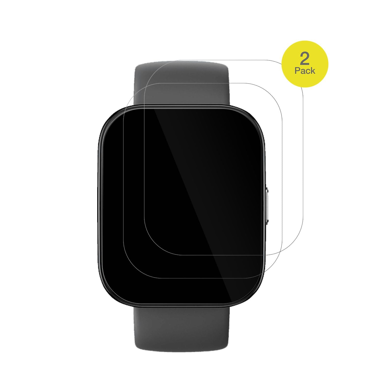 2x 3D Full Cover Schutzfolie für Amazfit bip5 38mm (2)
