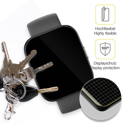 2x 3D Full Cover Schutzfolie für Amazfit bip5 38mm (3)