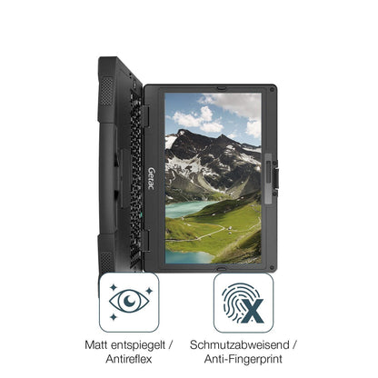 2x Schutzfolie matt für Getac S410 G4 Display-Schu (4)