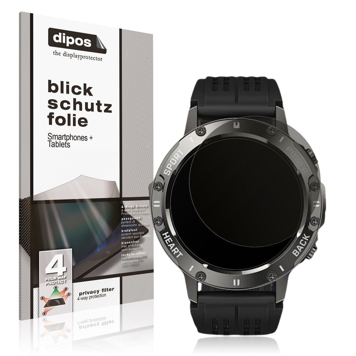 Blickschutzfolie für Gleisa 1.8 Zoll MP3 Player ma (1)