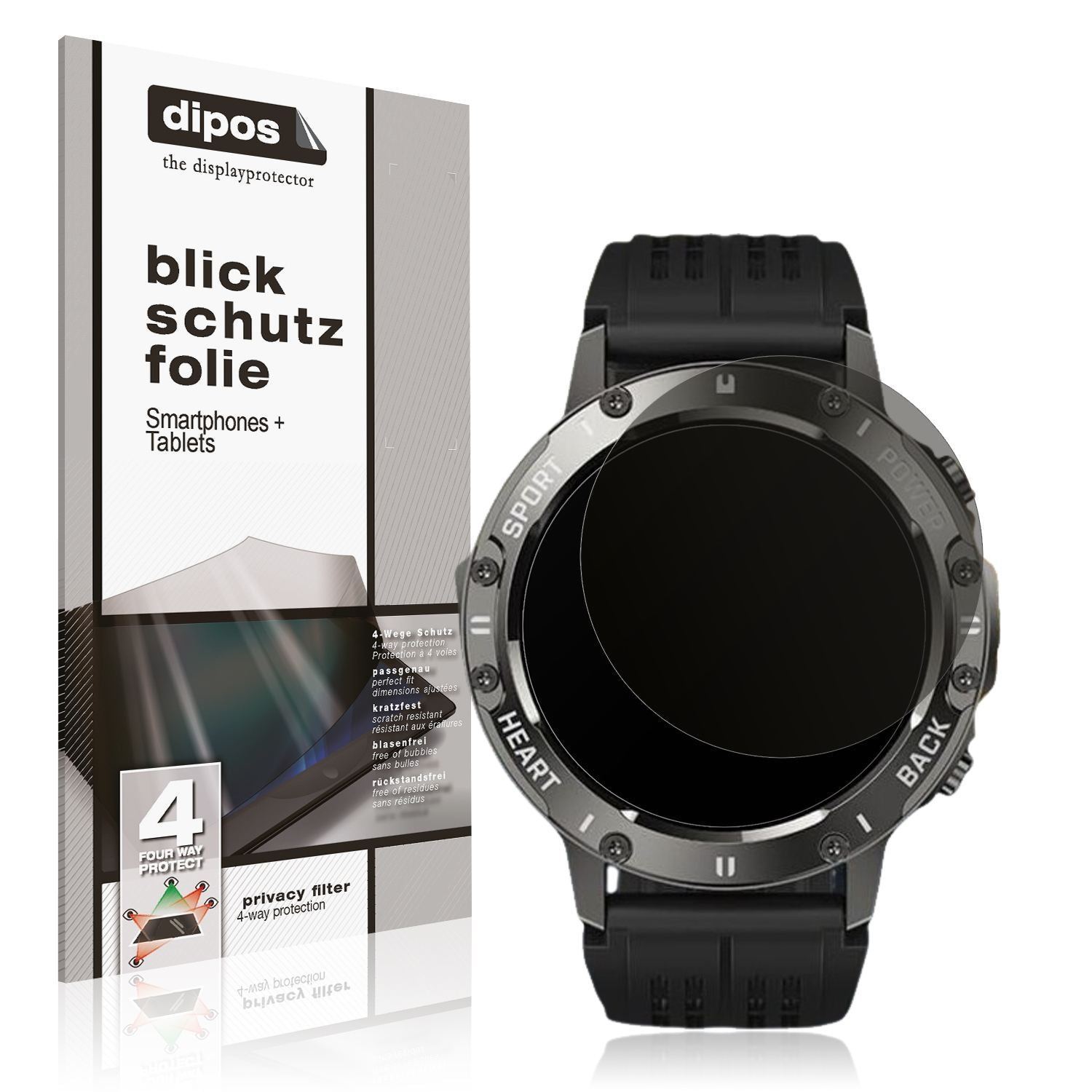 Blickschutzfolie für Gleisa 1.8 Zoll MP3 Player ma (1)