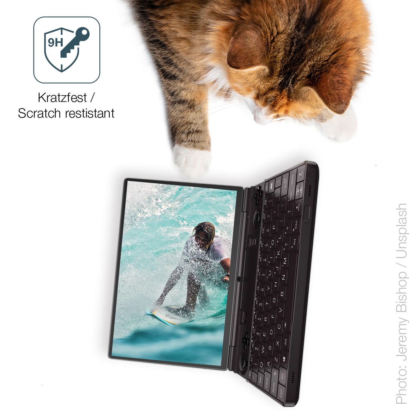 2x 9H Schutzfolie matt für GPD Win Max 2 2025 Ultr (3)