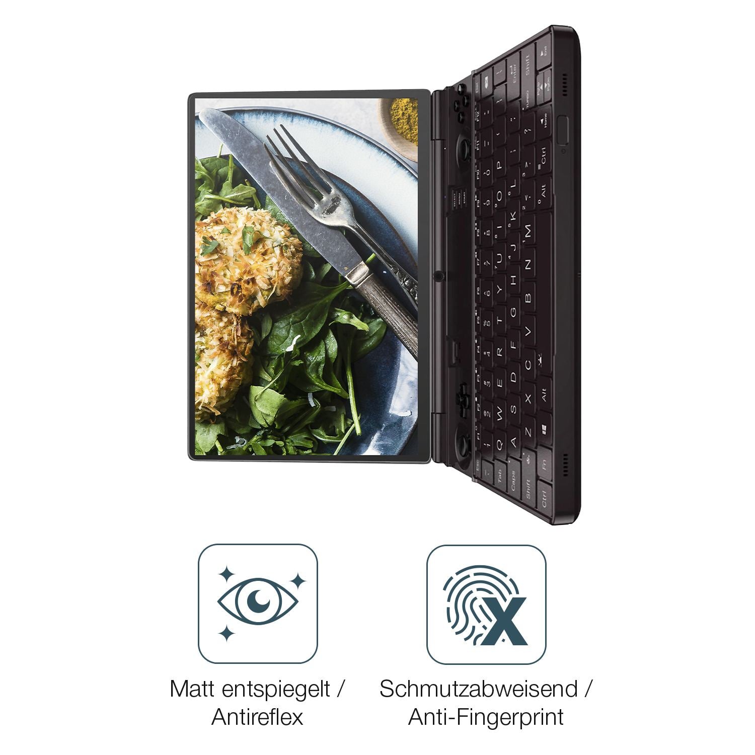 2x 9H Schutzfolie matt für GPD Win Max 2 2025 Ultr (5)