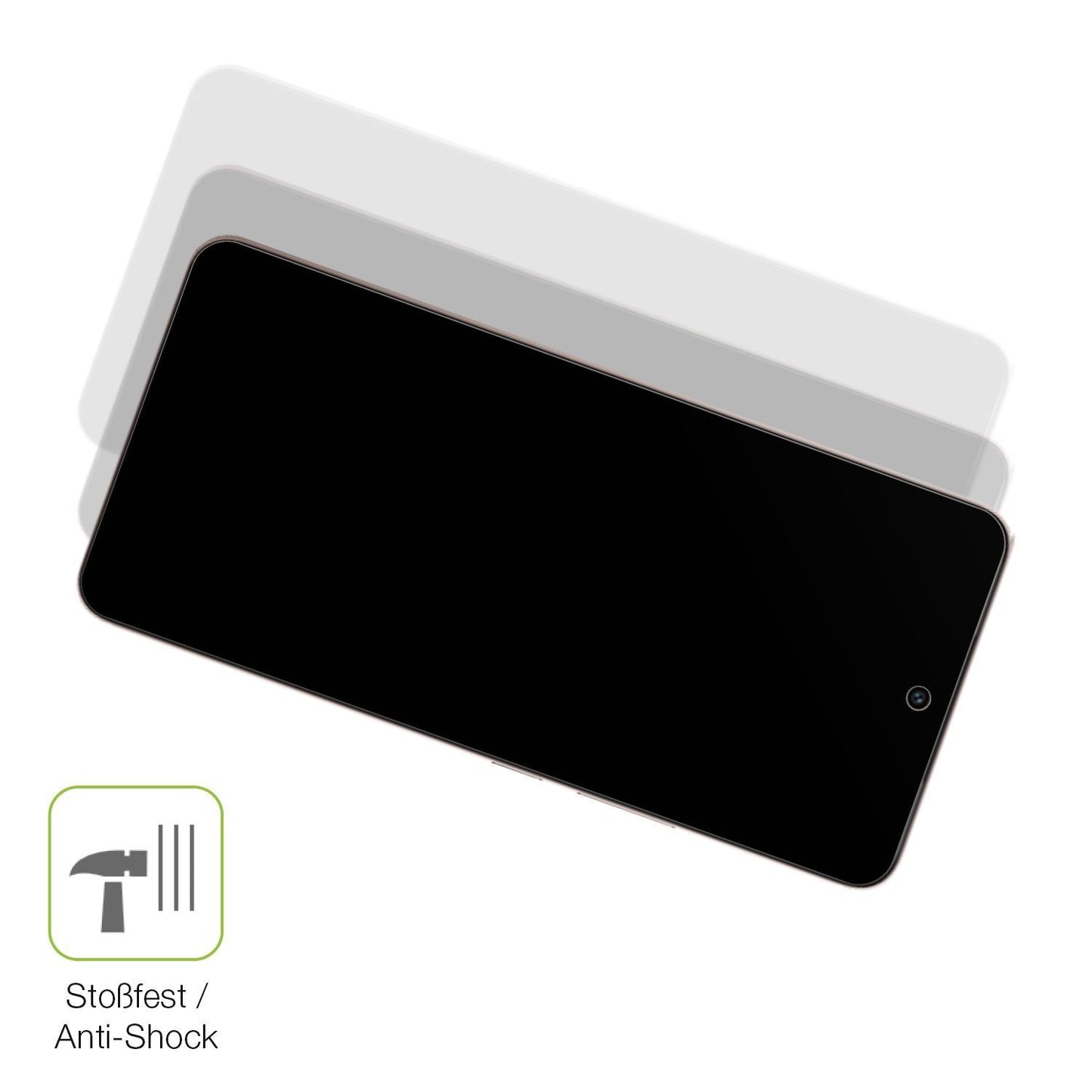 2x Full Cover Schutzfolie matt für Jovi V50 (4)