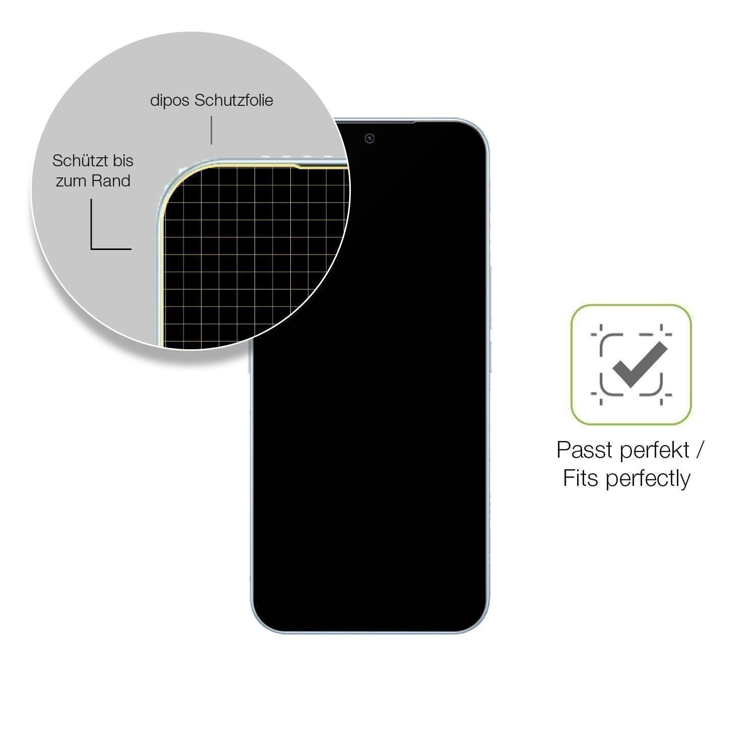 2x Full Cover Schutzfolie matt für Meizu Note 22 5 (6)