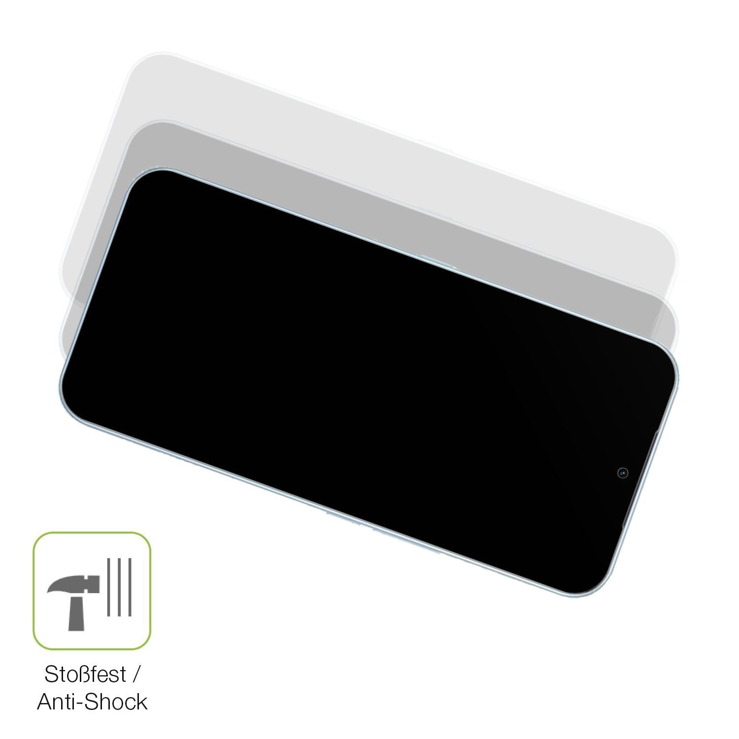 2x Full Cover Schutzfolie matt für Meizu Note 22 P (4)