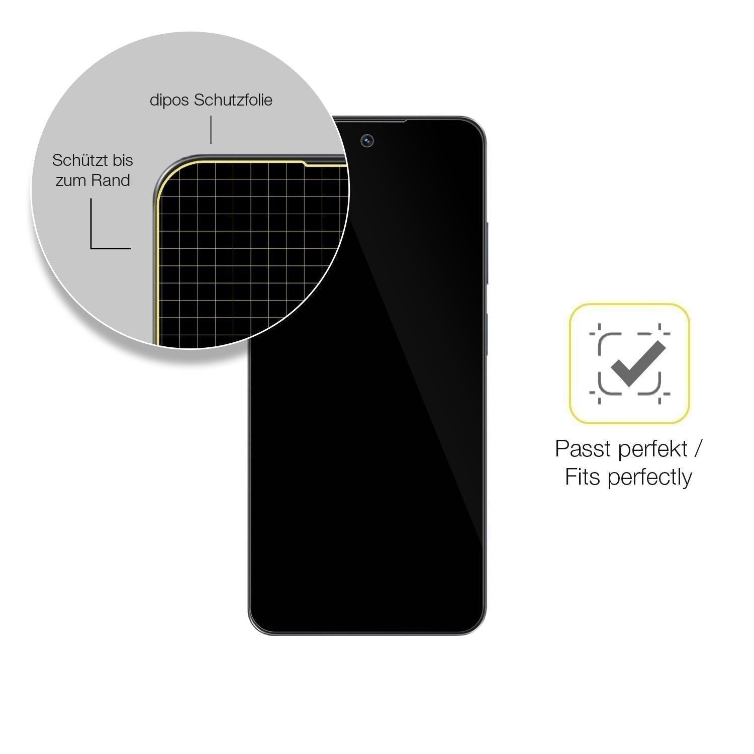 2x 3D Full Cover Schutzfolie für Realme Narzo 80 L (6)