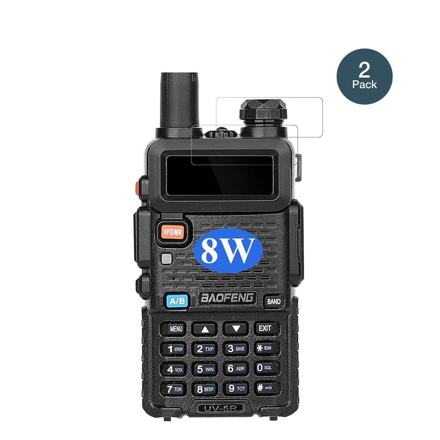 2x 9H Schutzfolie für BAOFENG BF UV-5R Panzerfolie (2)