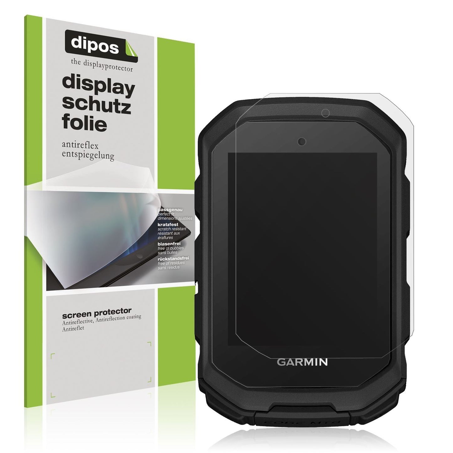 4x Schutzfolie matt für Garmin Edge MTB Display-Sc (1)