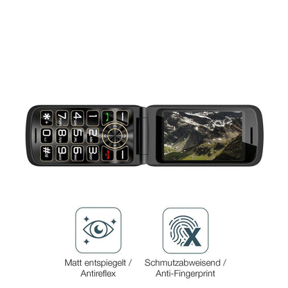 4x Schutzfolie matt für Guwet G739 Display-Schutzf (4)