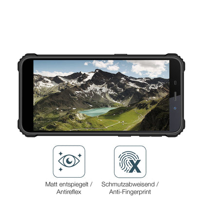 2x 9H Schutzfolie matt für Oukitel V2 Panzerfolie (5)