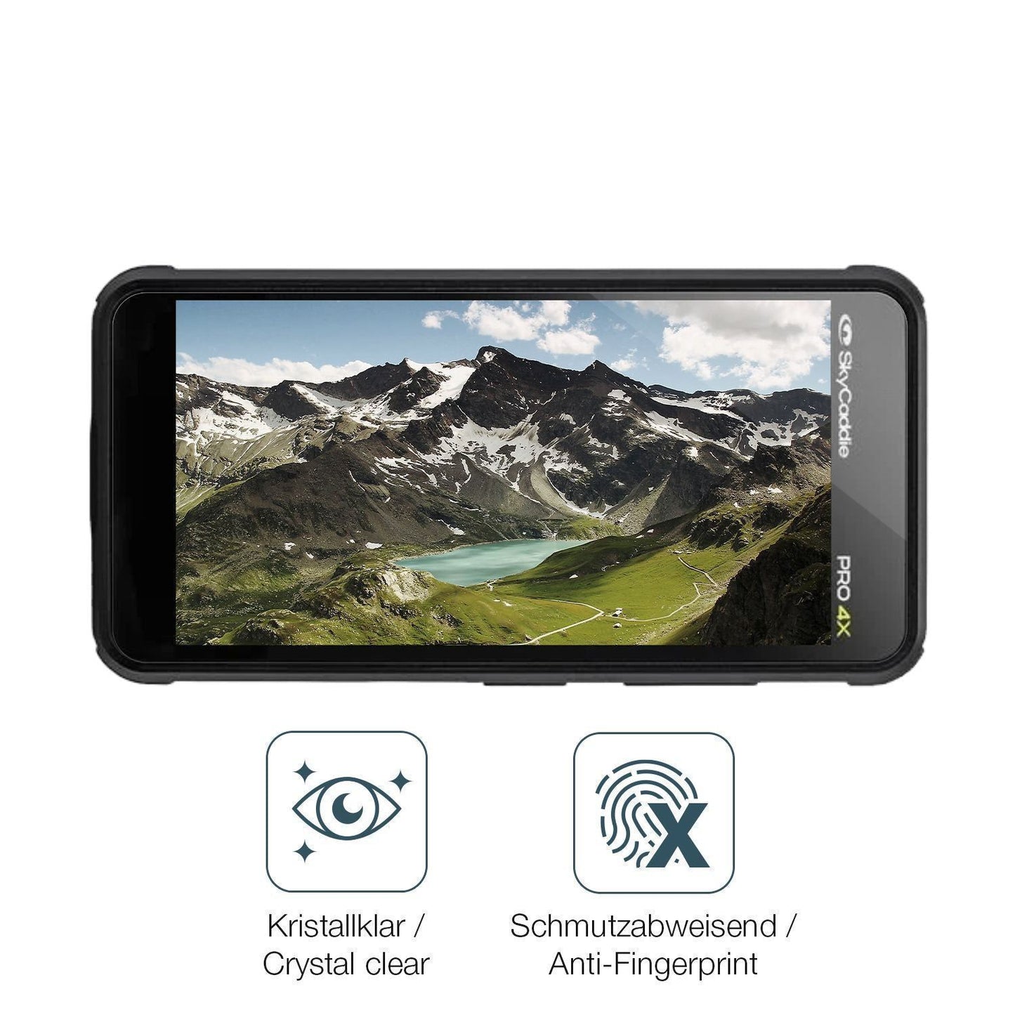 4x Schutzfolie klar für SkyCaddie Pro 4X Display-S (4)